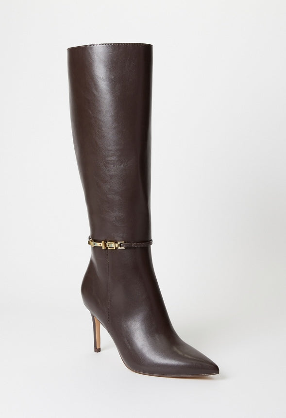 Adaline Heeled Boot Coffee