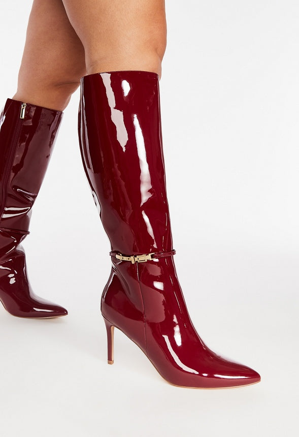 Adaline Heeled Boot Tibetan Red