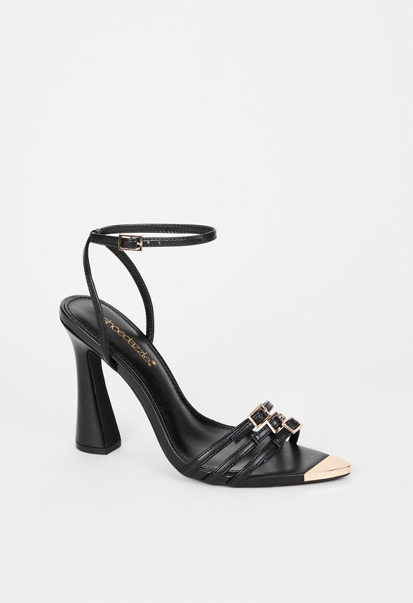 Amiri Heeled Sandal Black