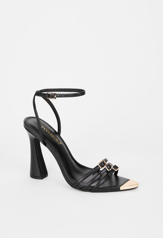 Amiri Heeled Sandal Black