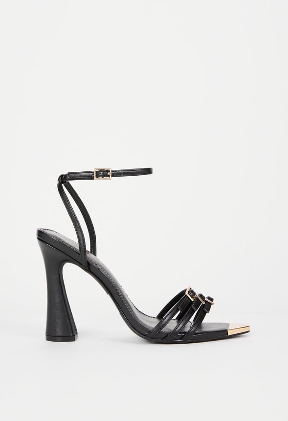 Amiri Heeled Sandal Black