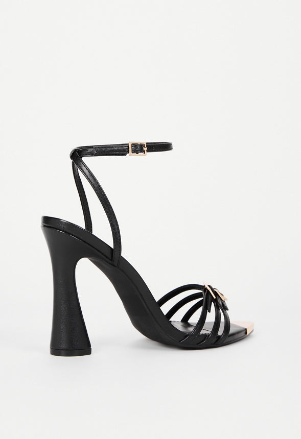 Amiri Heeled Sandal Black