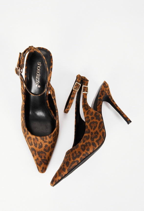 Raisa Slingback Pump Leopard