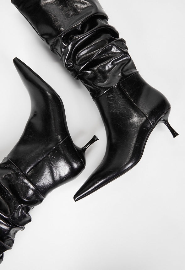 Sharidan Heeled Boot Black