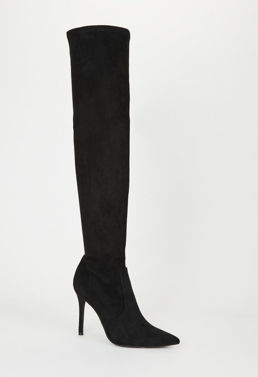 Ysabella Heeled Boot Black
