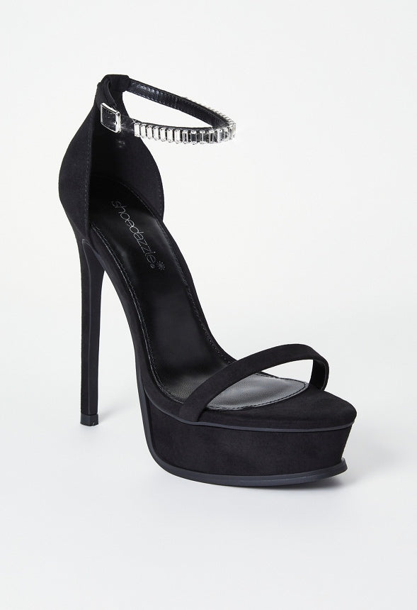 Lynsey Platform Sandal Black