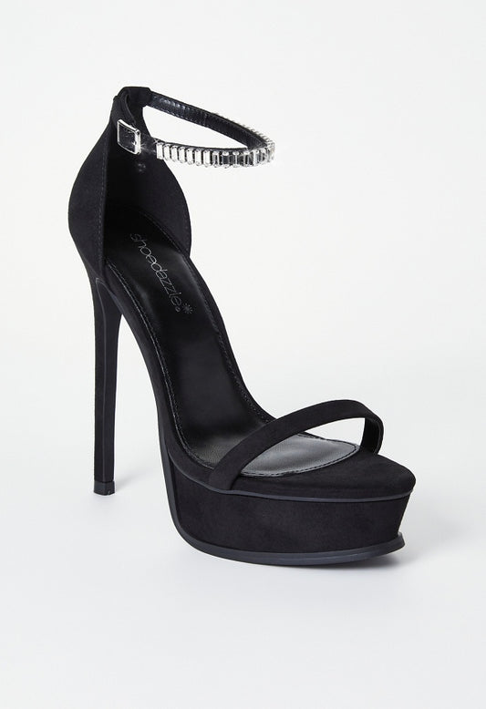 Lynsey Platform Sandal Black