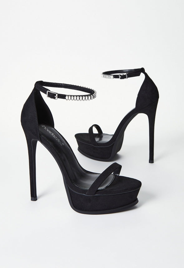 Lynsey Platform Sandal Black
