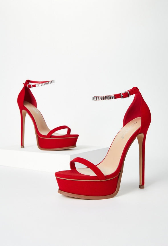 Lynsey Platform Sandal Salsa Red
