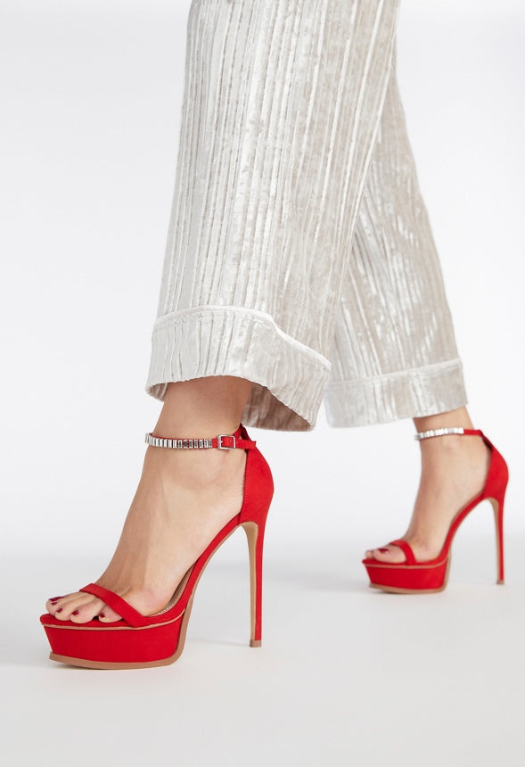 Lynsey Platform Sandal Salsa Red