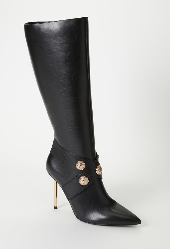 Torri Stiletto Boot Black