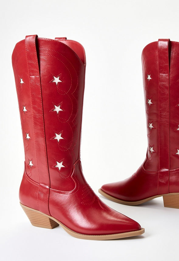 Brooks Western Boot Salsa Red
