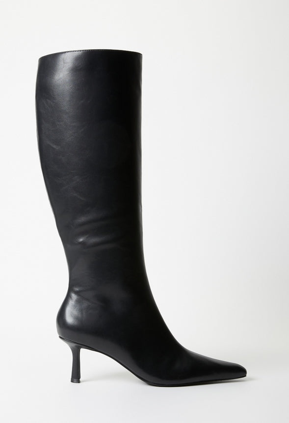 Emilia Stiletto Boot Black