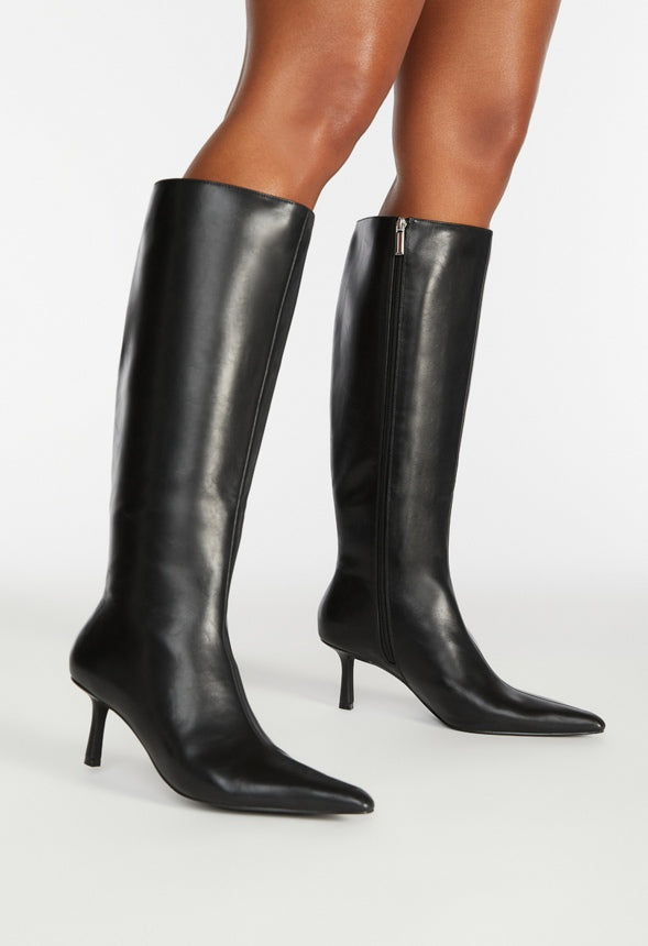 Emilia Stiletto Boot Black