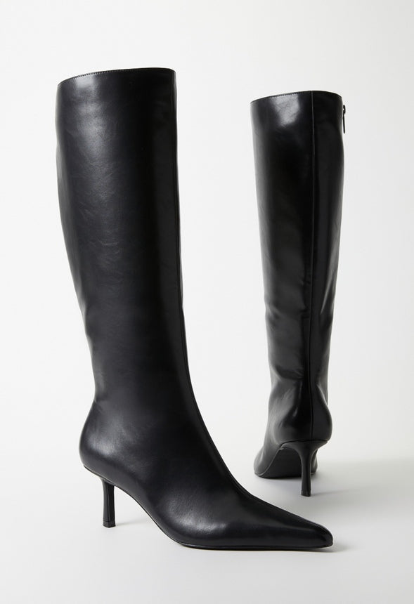 Emilia Stiletto Boot Black