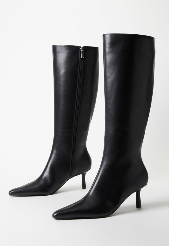Emilia Stiletto Boot Black
