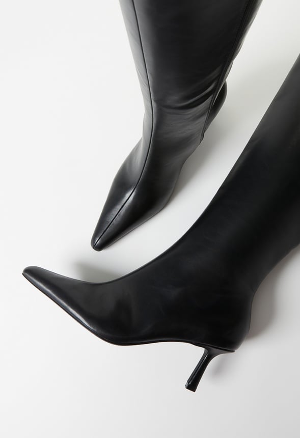 Emilia Stiletto Boot Black
