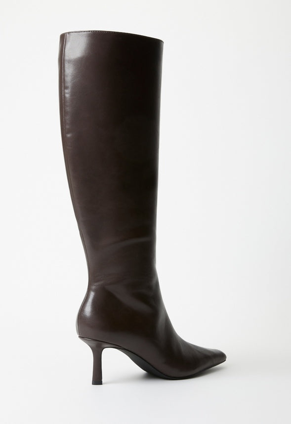 Emilia Stiletto Boot Cacao Brown