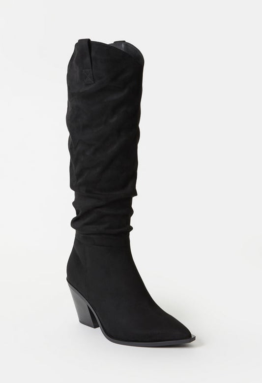 Sansa Slouchy Boot Black