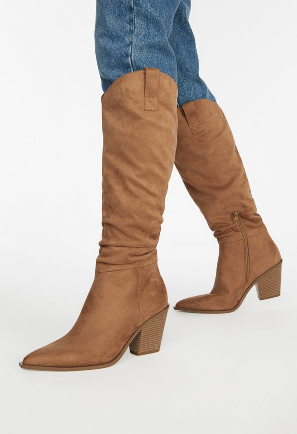 Sansa Slouchy Boot Light Tan