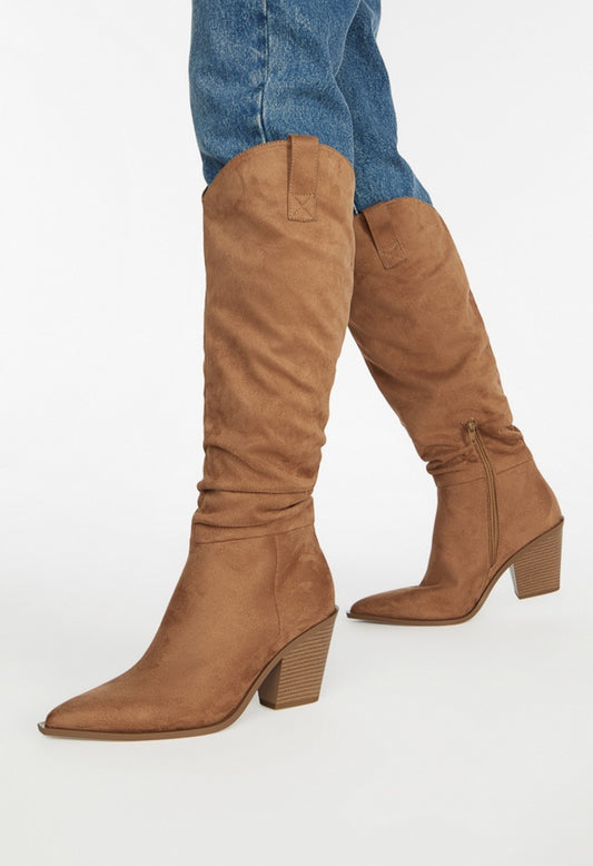 Sansa Slouchy Boot Light Tan
