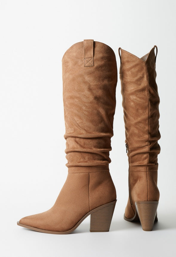 Sansa Slouchy Boot Light Tan