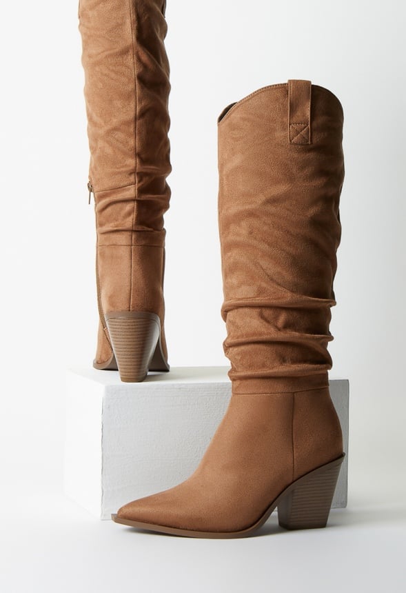 Sansa Slouchy Boot Light Tan