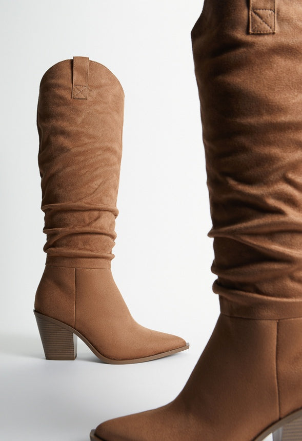 Sansa Slouchy Boot Light Tan