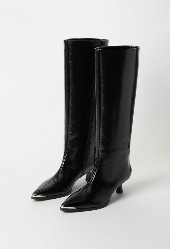Arna Stiletto Boot Black