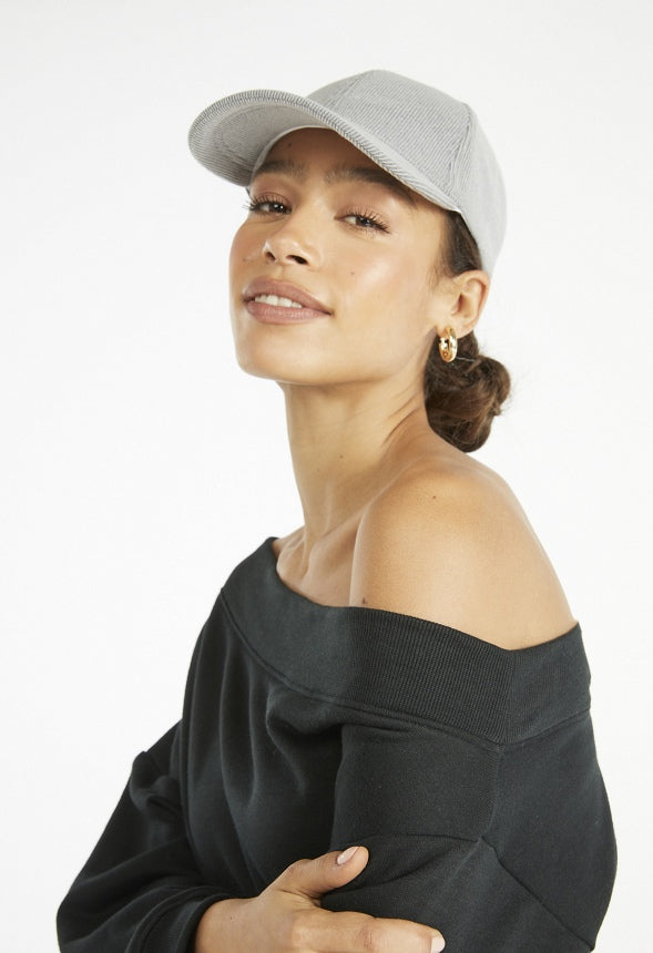 Baseball Cap Heather Grey