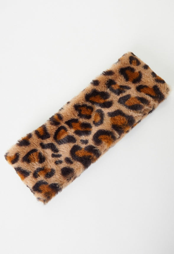 Ear Warmer Headband Leopard