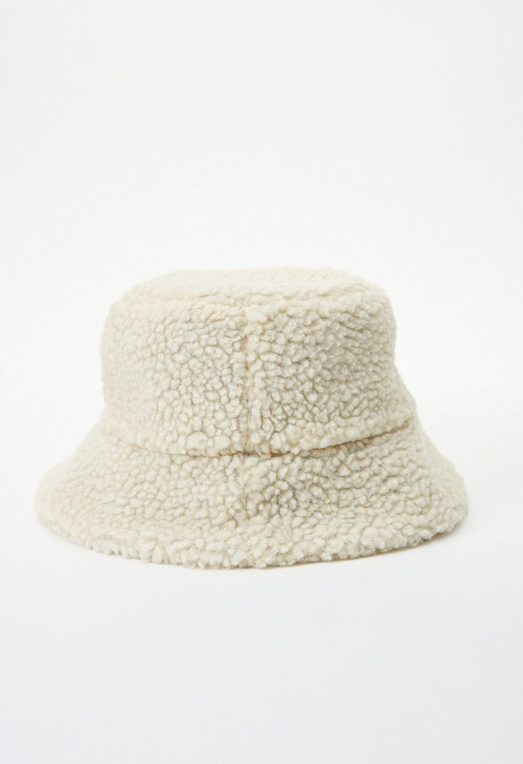 Reversible Bucket Hat Birch White/ Coffee