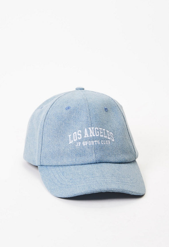 JF Sports Club Cap Light Denim