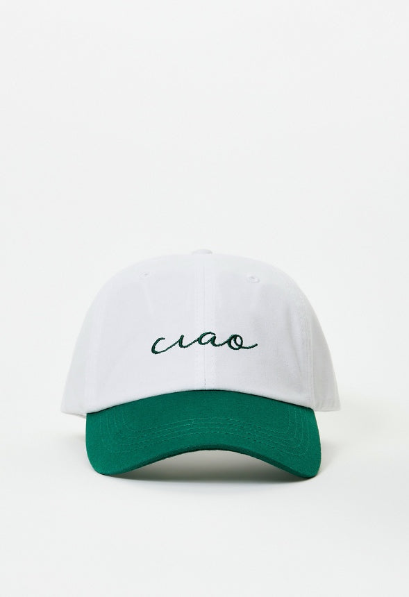 Colorblock Baseball Cap Malachite Green