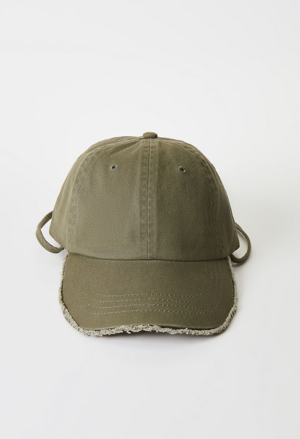 Baseball Cap Oil Green