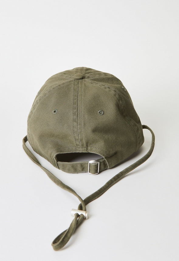 Baseball Cap Oil Green
