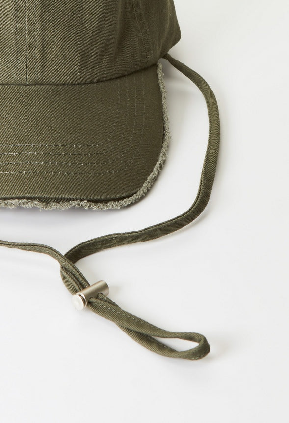 Baseball Cap Oil Green
