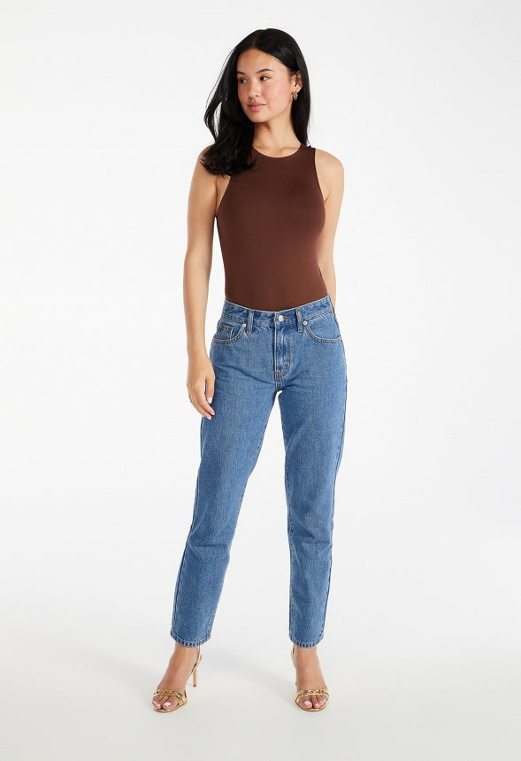 Seamless Tank Bodysuit Chocolate Lab