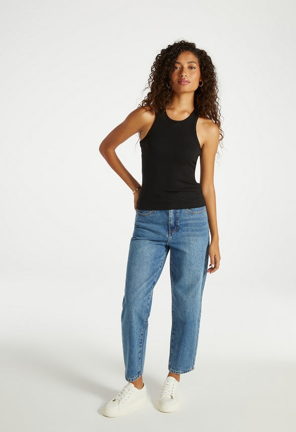 3-Pack Basic Rib Tank White/ Black Caviar/ Dark Heather Grey