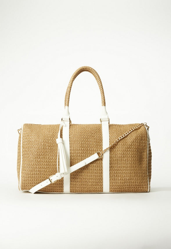 Raffia Weekender Natural