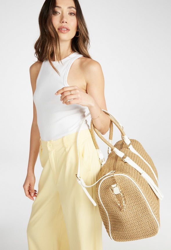 Raffia Weekender Natural