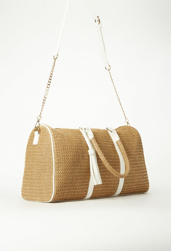Raffia Weekender Natural