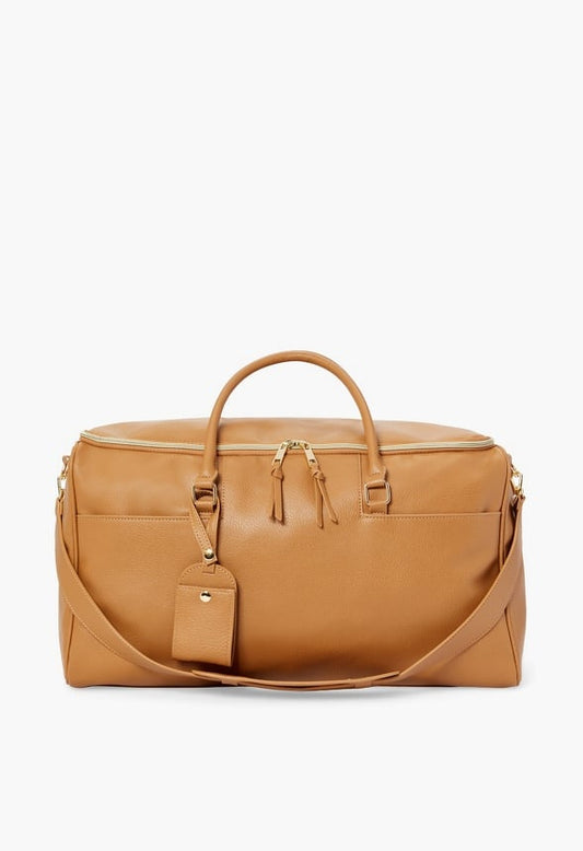 Garment Weekender Bag Light Camel
