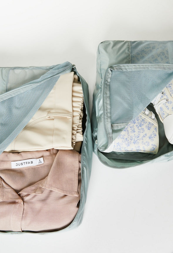 Travel Packing Cube Set Iceberg Green