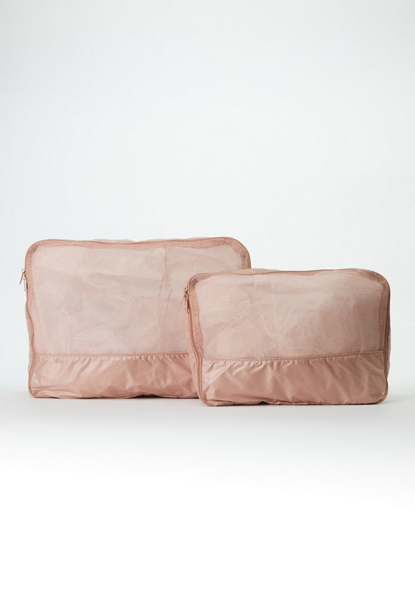 TRAVEL PACKING CUBE SET Blush