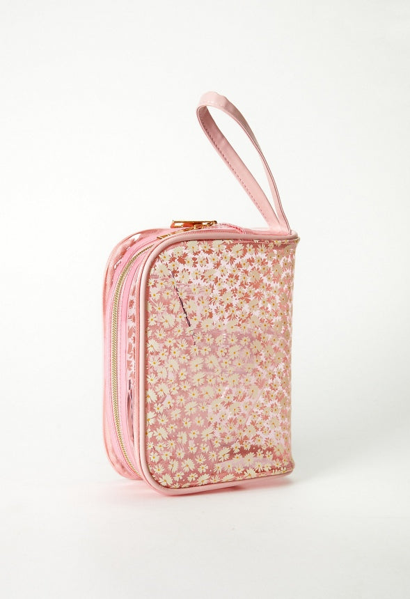 REUSABLE TRAVEL NECESSITIES KIT Pink
