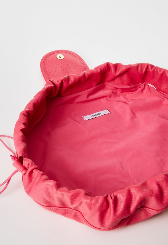 Flat Lay Cosmetic Bag Raspberry Sorbet