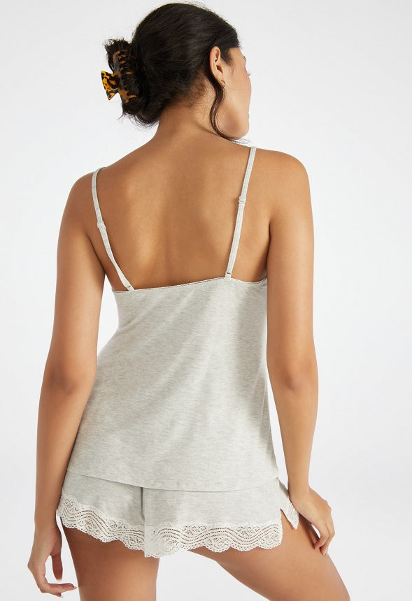 Ady Pajama Top Grey