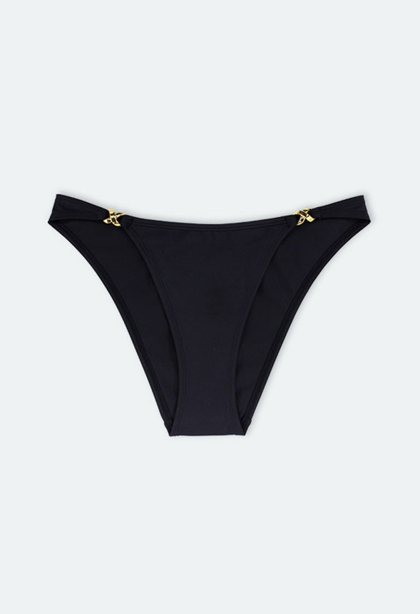 ZARIA BIKINI BOTTOM Black