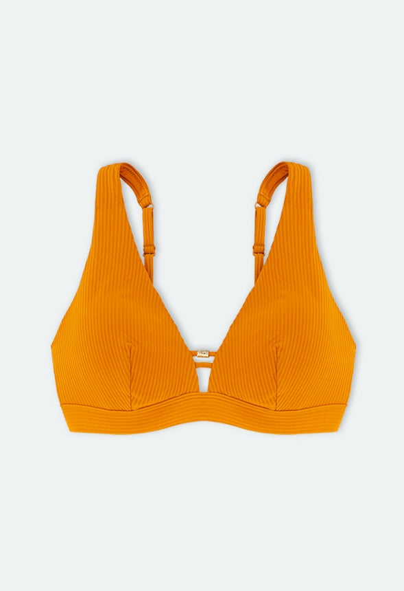 TAHITI BIKINI TOP Coral